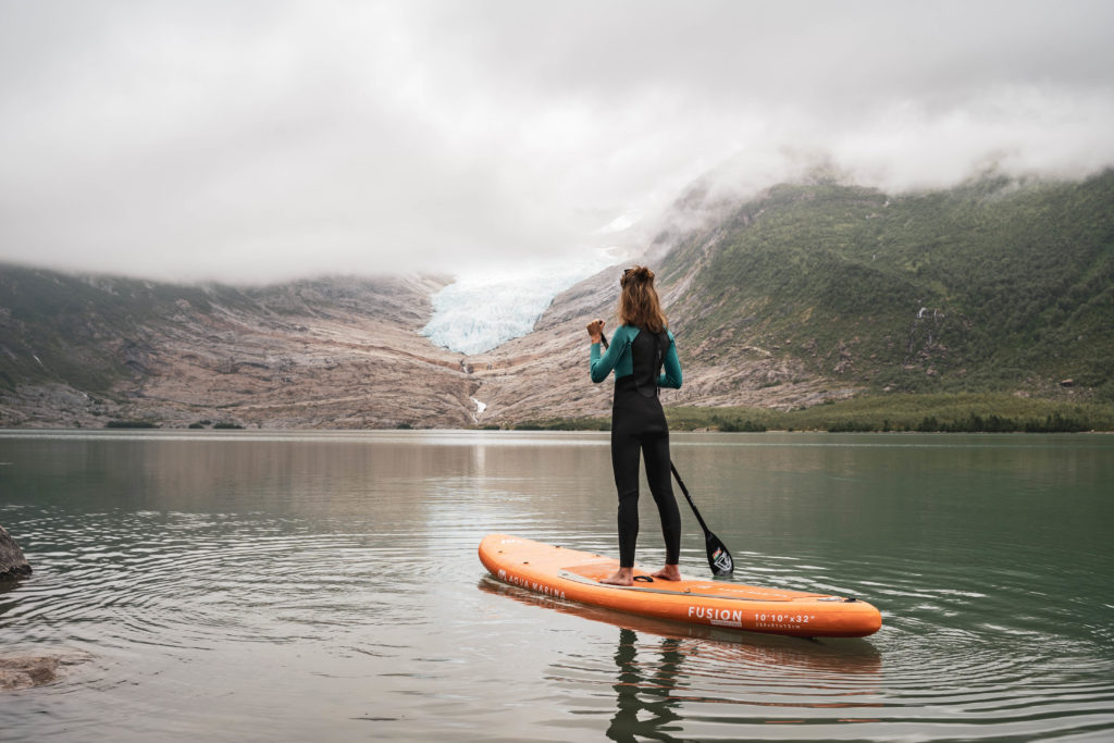 svartisen, engabreen, lodowiec