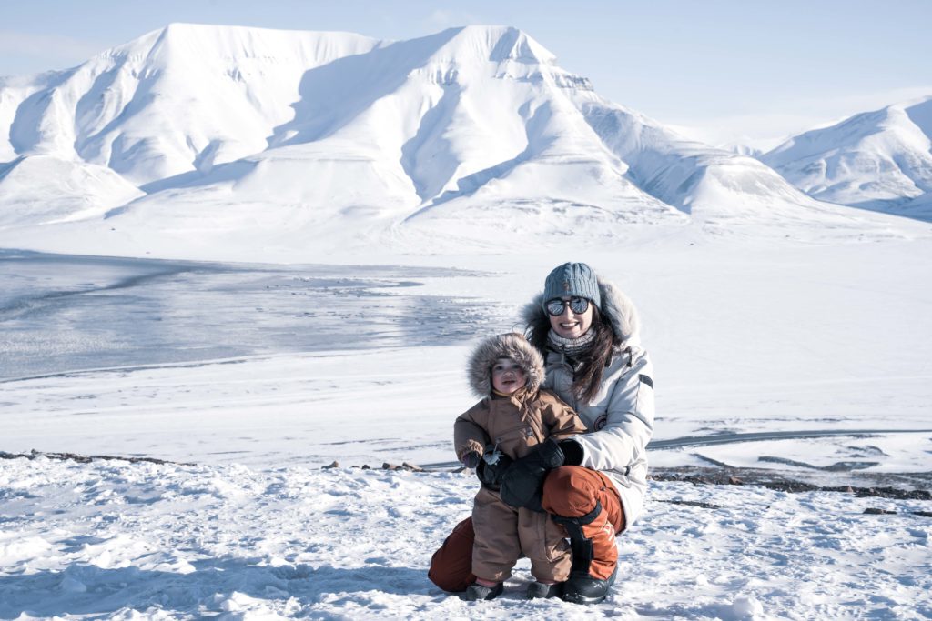 zima, ubiór zimą w Norwegii