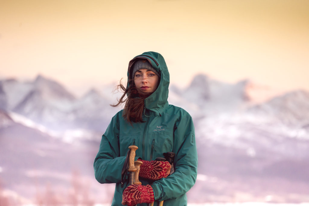 zima, ubiór zimą w Norwegii