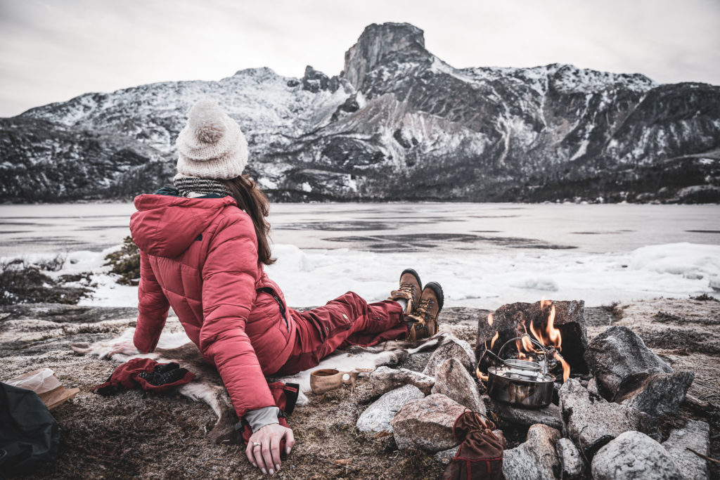 zima, ubiór zimą w Norwegii