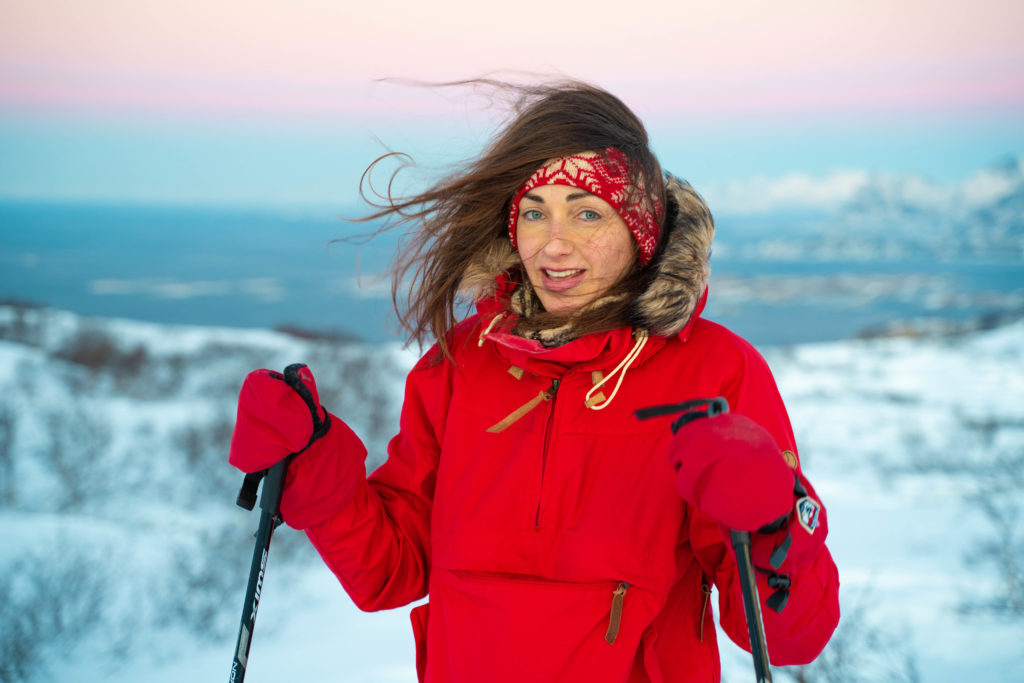 zima, ubiór zimą w Norwegii